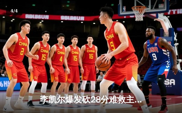 李凯尔爆发砍28分难救主，中国男篮86-94惜败澳大利亚 - 4
